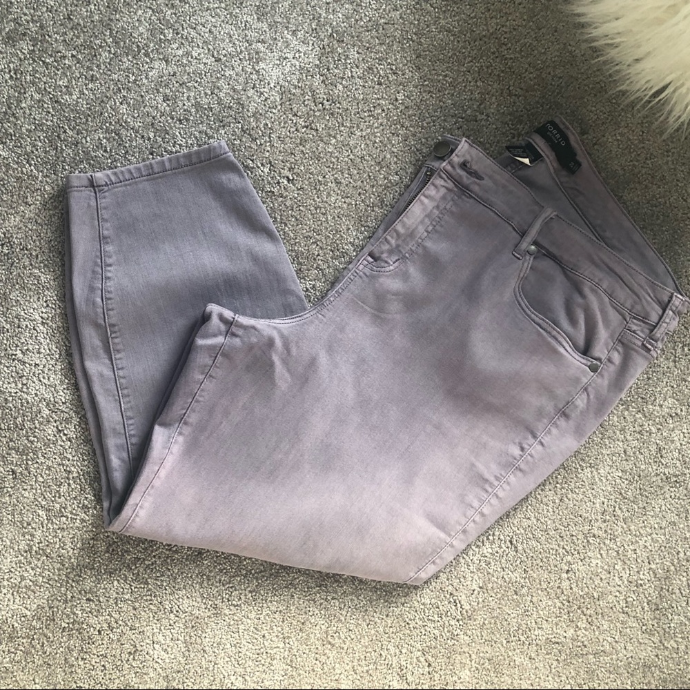 SOLD Torrid Cropped Leg Skinny Jeans